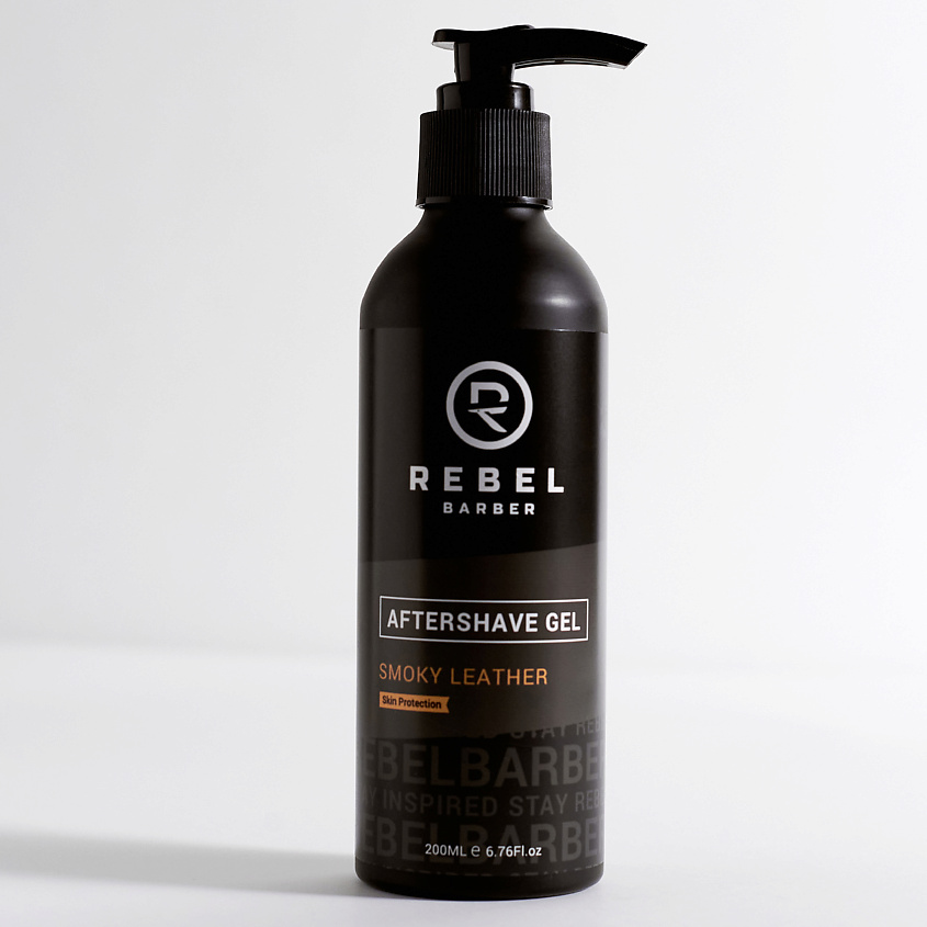 Изображение товара Гель после бритья REBEL Smoky Leather 200 мл для чувствительной кожи мужской
