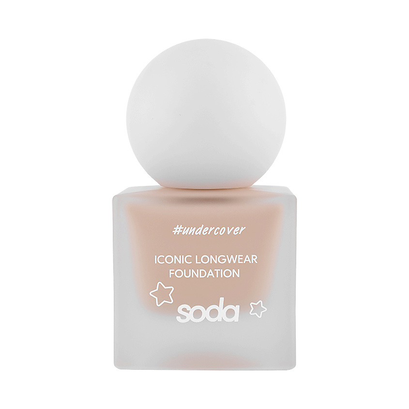 Изображение товара SODA ICONIC LONGWEAR FOUNDATION № 006 Sand Castle стойкая тональная основа 30 мл