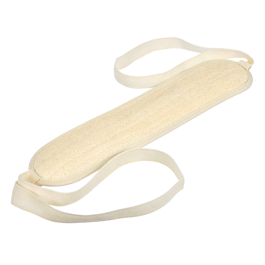 Изображение товара БАННЫЕ ШТУЧКИ Мочалка из люфы, лента, овальная, Бежевый