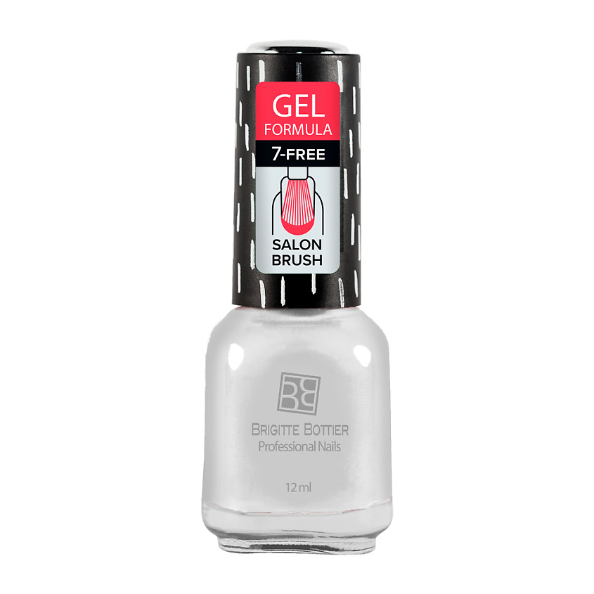 Изображение товара BRIGITTE BOTTIER Лак для ногтей GEL FORMULA тон 01 прозрачный, 001