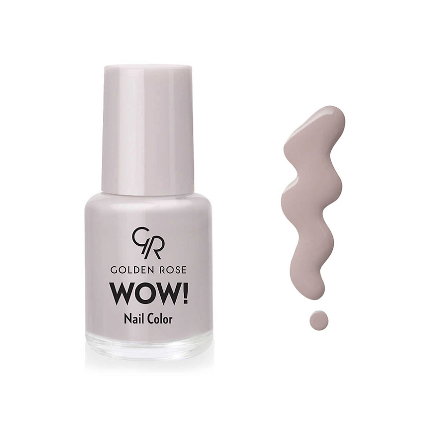 Изображение товара GOLDEN ROSE Лак для ногтей WOW! Nail Color Clear, №07
