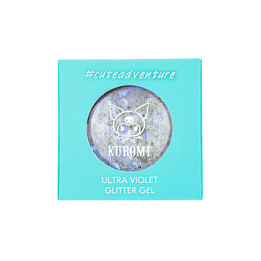 Изображение товара SODA Глиттер гель для лица ULTRA VIOLET #cuteadventure UFO, 7 г