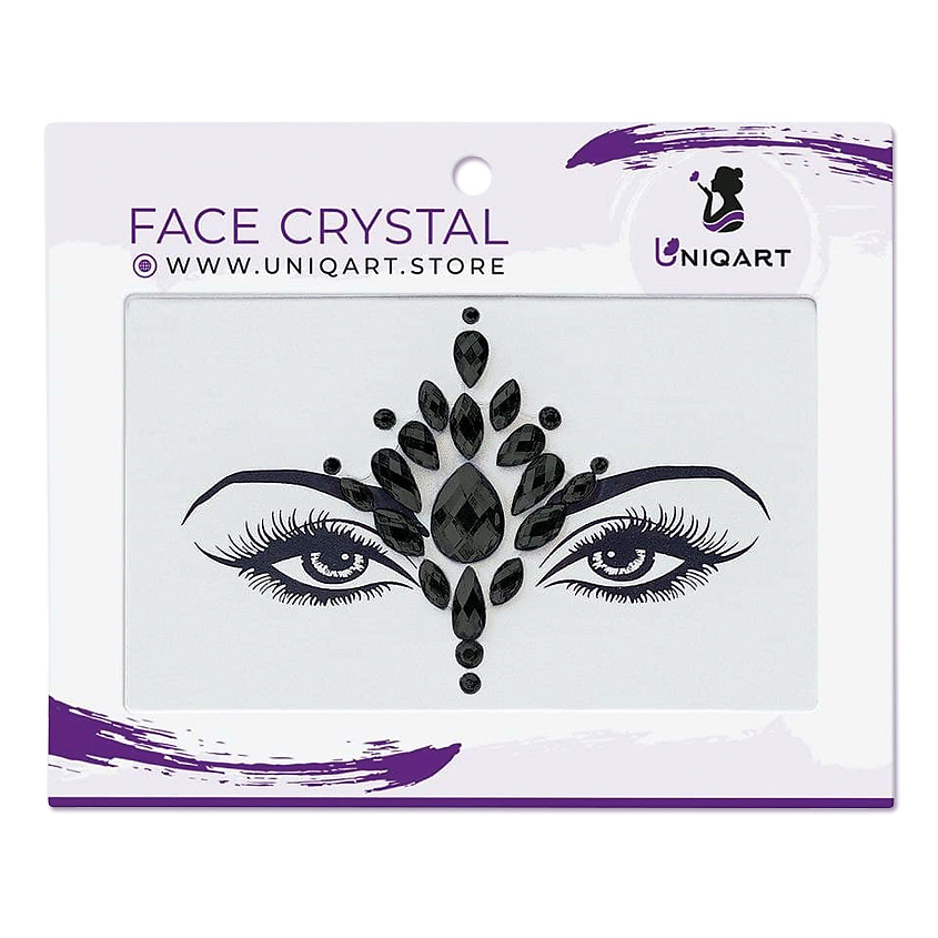 Изображение товара UNIQART Кристаллы для лица UNIQART "Монарх", 1 шт.
