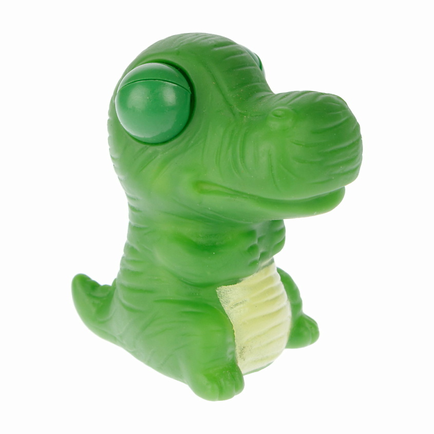 Изображение товара Пучеглаз-антистресс Динозавр Зеленый - развивающая игрушка для детей и взрослых