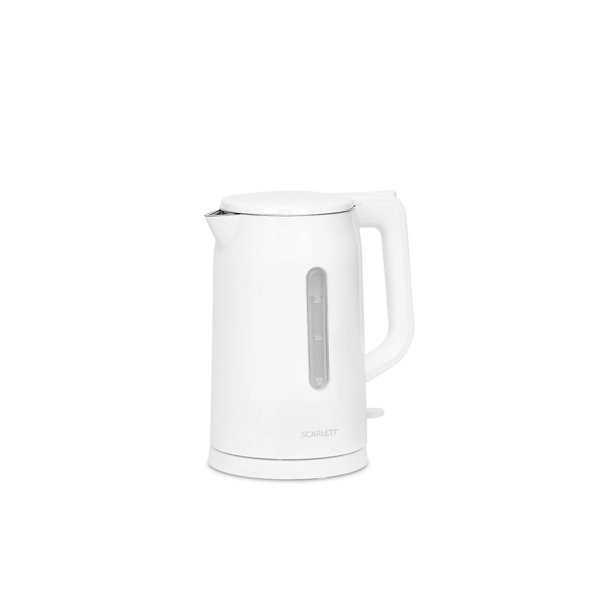 Изображение товара Электрический чайник Scarlett SC-EK21S31 1.5 л белый с двойными стенками