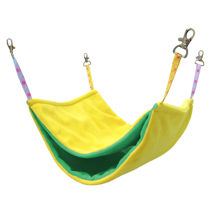 Изображение товара ДОБРОЗВЕРИКИ Гамак для хорьков и мелких грызунов Капля размер L, 29х29х5