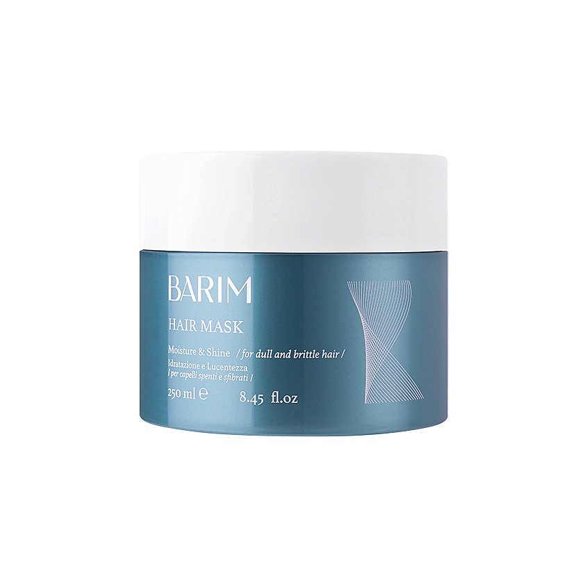 Изображение товара BARIM Маска для волос "Увлажнение и Сияние" Moisture & Shine, 250 мл