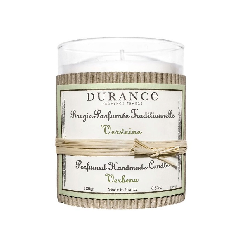 Изображение товара Ароматическая свеча DURANCE Вербена 180 г свежий цитрусовый аромат