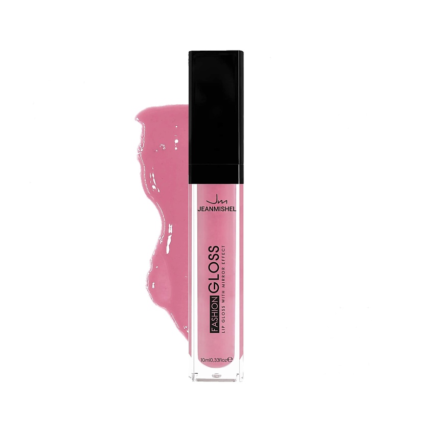 Изображение товара Блеск для губ JEANMISHEL 12 нюдовый 10 мл интенсивный пигмент и уход