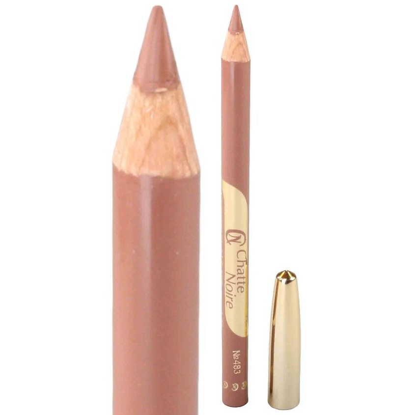 Изображение товара CHATTE NOIRE Карандаш для губ Pink, Светлый коричнево-бежевый тон 483