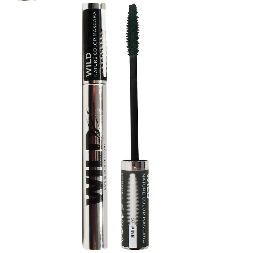 Изображение товара PARISA COSMETICS Тушь для ресниц цветная WILD NATURE, 07 Зеленый