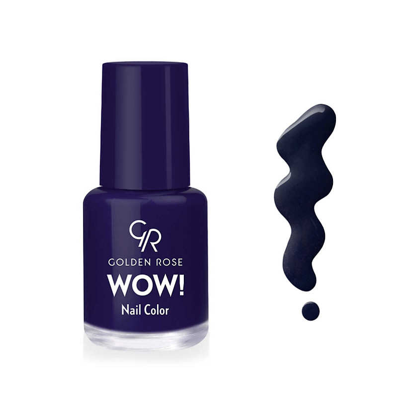 Изображение товара Лак для ногтей GOLDEN ROSE WOW! Nail Color Clear, №76