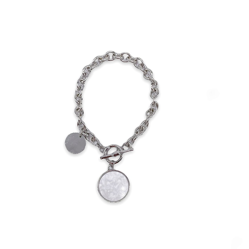 Изображение товара FOROSTINA.K Браслет День и ночь White, Цвет вставки: белый