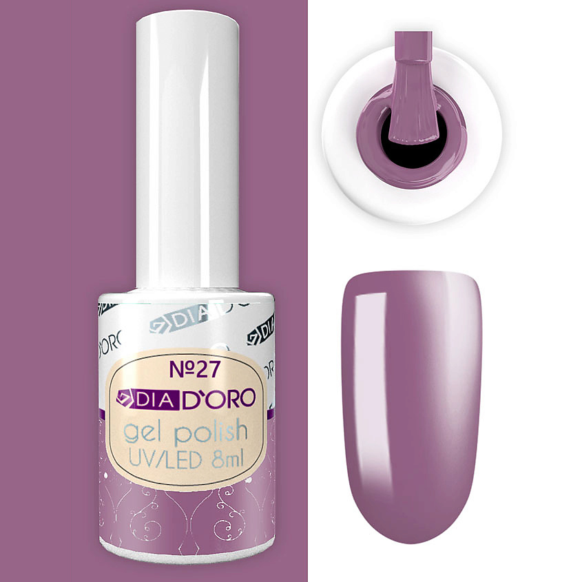 Изображение товара DIA D`ORO Гель-лак Classics Professional NEON, №27 Фиолетово-сиреневый