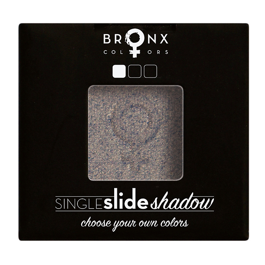 Изображение товара BRONX COLORS Тени для век Single Slide Shadow COOL GREY 2 г