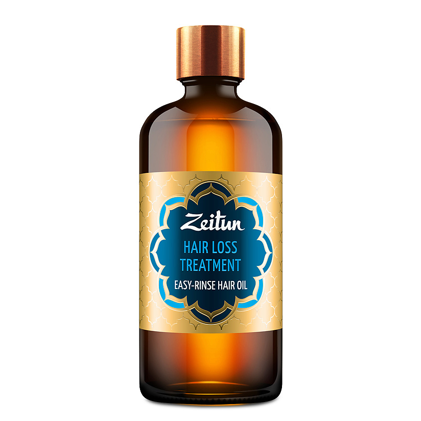 Изображение товара ZEITUN Легкосмываемое масло с черным тмином и хельбой "Борьба с выпадением волос" Hair Loss Treatment, 100 мл