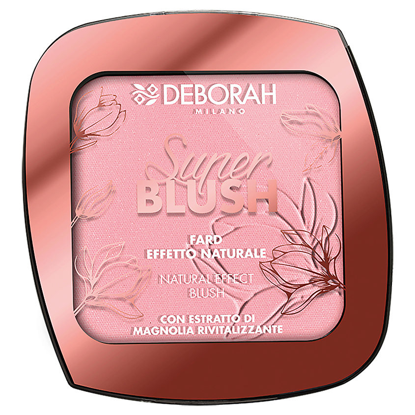 Изображение товара DEBORAH MILANO Румяна Super Blush, № 04 Персиковый сияющий, 9 г