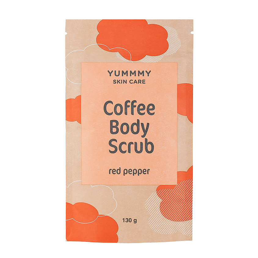 Изображение товара YUMMMY Кофейный скраб для тела с красным перцем Coffee Body Scrub Red Pepper, 130 г