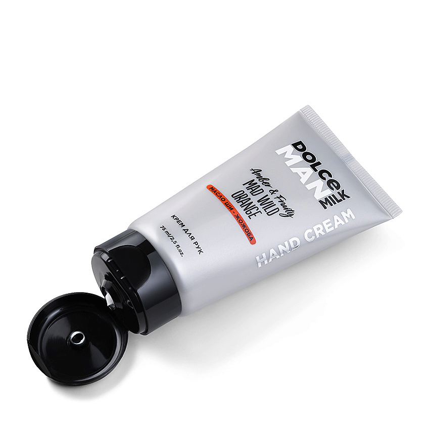Изображение товара DOLCE MILK Крем для рук Бедовый Апельсин для мужчин туба, 75 мл