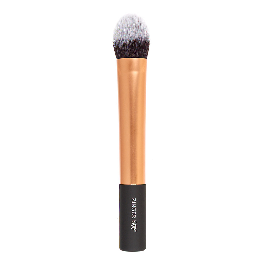 Изображение товара Кисть для макияжа Zinger RT-07 синтетическая для лица и растушевки