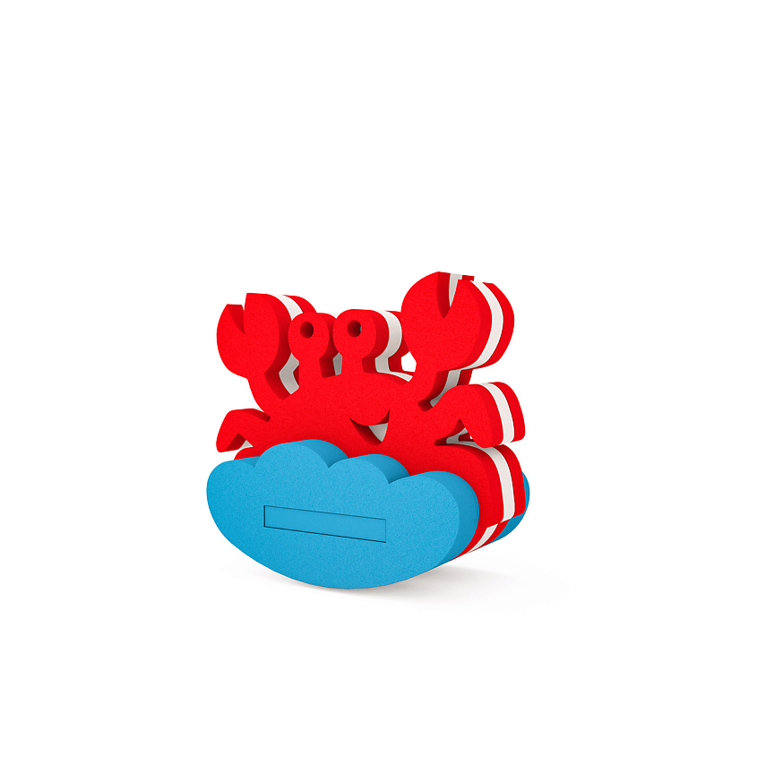 Изображение товара EL'BASCO Игрушка-конструктор для купания"Краб", 1 шт