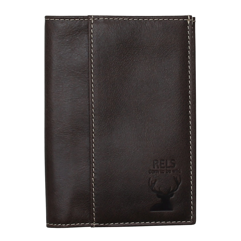 Изображение товара Обложка для паспорта RELS Mall Wild из натуральной кожи для женщин
