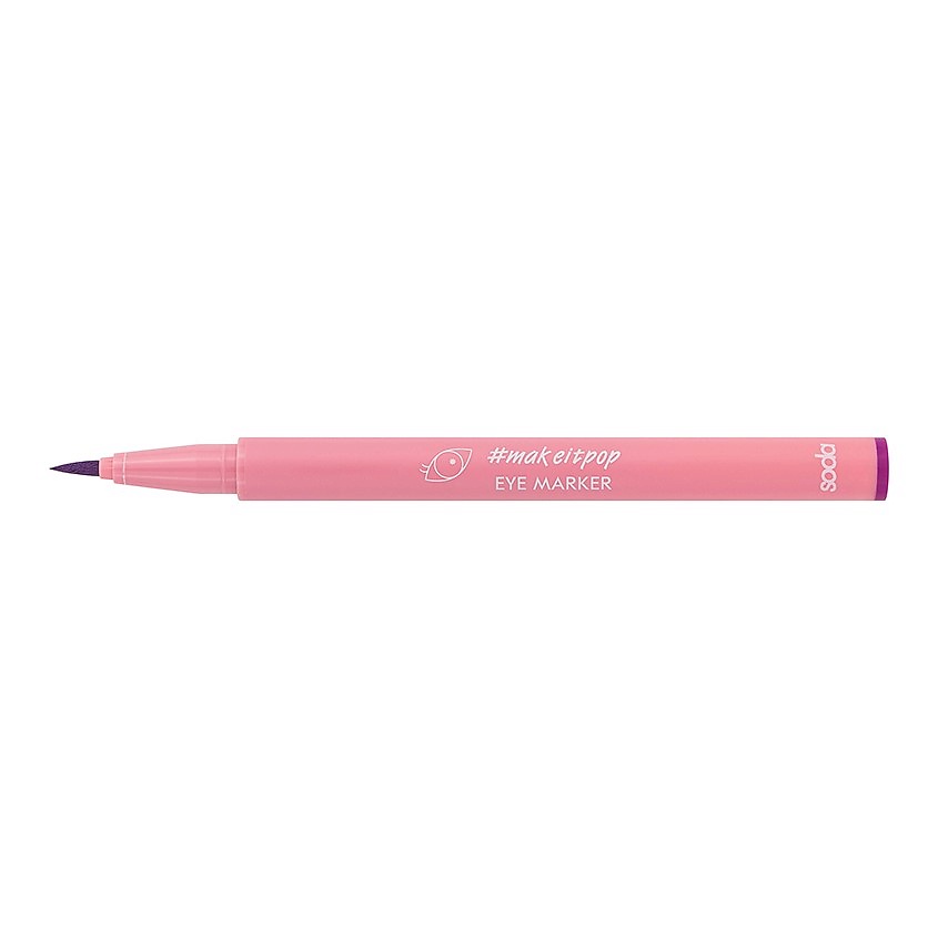 Изображение товара SODA EYE MARKER #makeitpop Подводка-маркер для глаз, 112 VIOLET GARDEN, 0,5 г