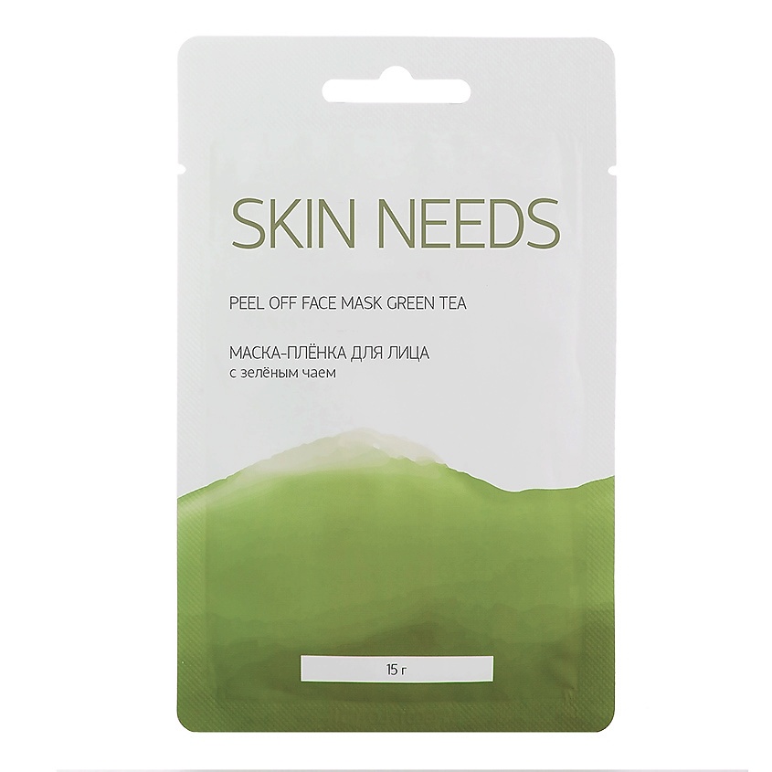 Изображение товара ЛЭТУАЛЬ Маска-плёнка для лица с зелёным чаем SKIN NEEDS, 10 г