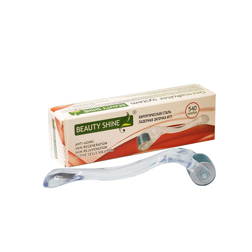 Изображение товара BEAUTY SHINE Мезороллер 540 иголок на барабане , размер иглы 1,00, 1 шт.