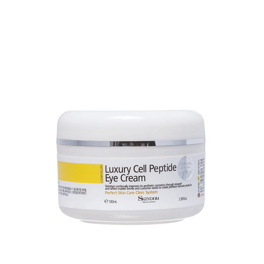 Изображение товара SKINDOM Крем для кожи вокруг глаз с элитными пептидами, 100 мл