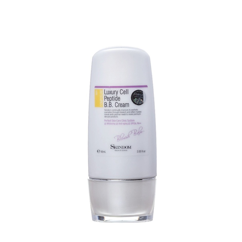 Изображение товара SKINDOM BB-крем для лица с элитными пептидами, 60 мл