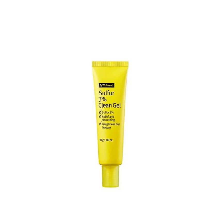 Изображение товара BY WISHTREND Крем-гель для лица Sulfur 3% Clean Gel, 30 г