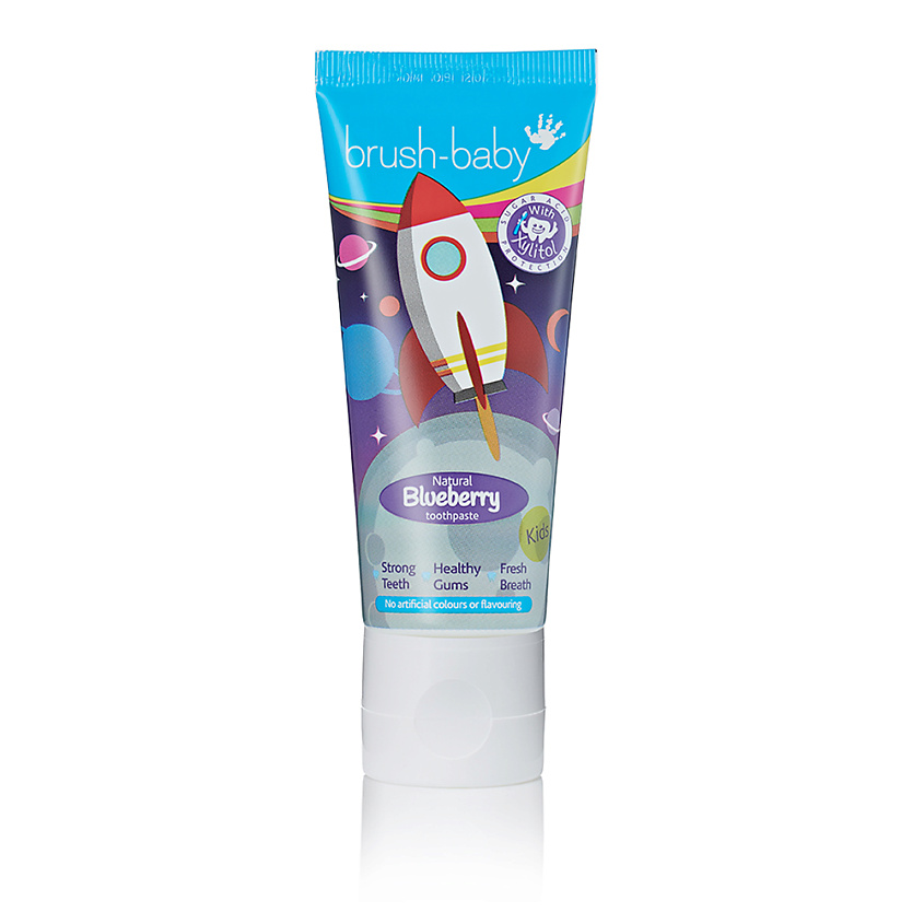 Изображение товара BRUSH-BABY Blueberry зубная паста, 3+ лет, 1 шт