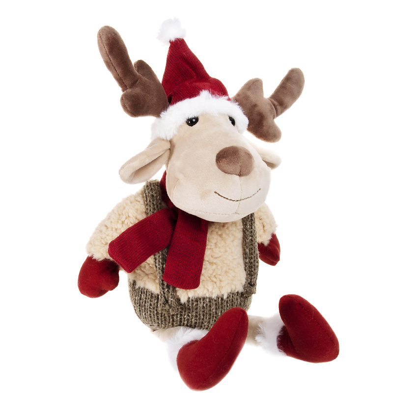 Изображение товара GULLIVER Мягкая игрушка Лось бежевый, 21 см, Моррис, Коричневый