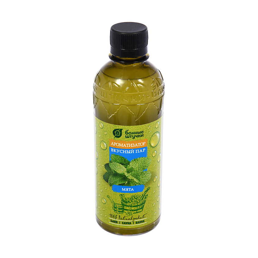 Изображение товара Ароматизатор для бани и сауны вкусный пар мята 350 мл натуральное эфирное масло