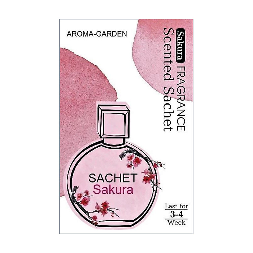 Изображение товара Ароматизатор-саше Домашний аромат Сакура Aroma-Garden натуральный освежитель