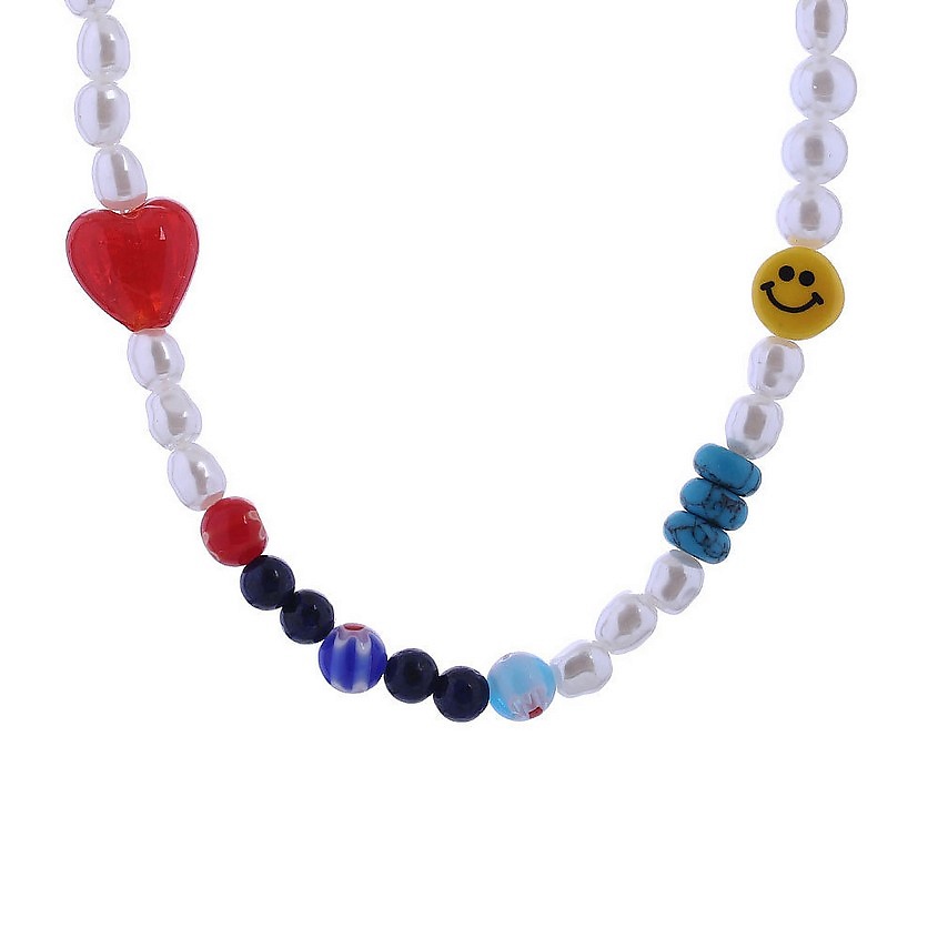 Изображение товара PABUR Колье HEART&SMILE, цвет: Комбинированный, размер: 00