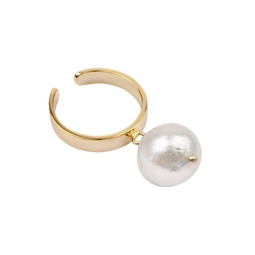 Изображение товара Женское кольцо MORZA с подвижной жемчужиной, регулируемый размер, премиум качество