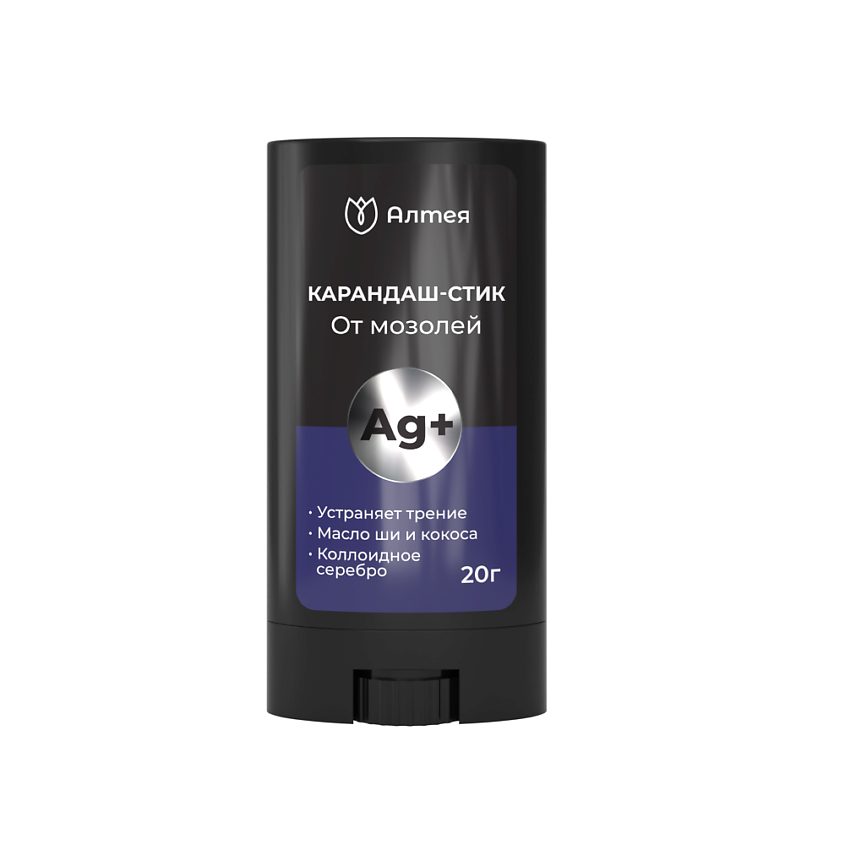 Изображение товара АЛТЕЯ Крем-стик для ног от натирания, карандаш от мозолей, мозольный пластырь, 20 г