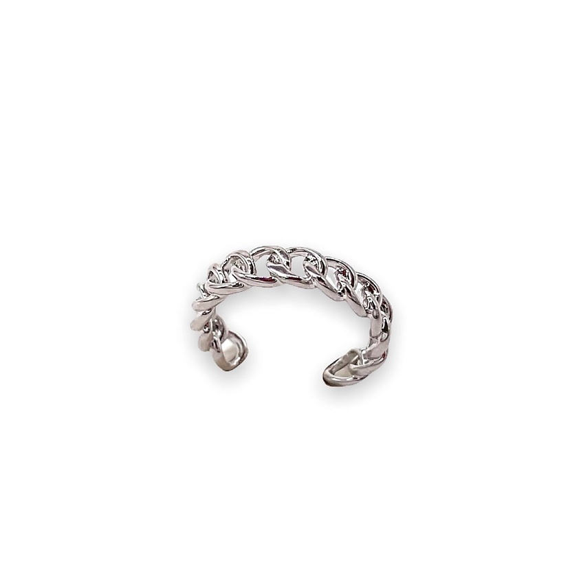 Изображение товара FOROSTINA.K Кафф Цепочка, цвет: Серебряный