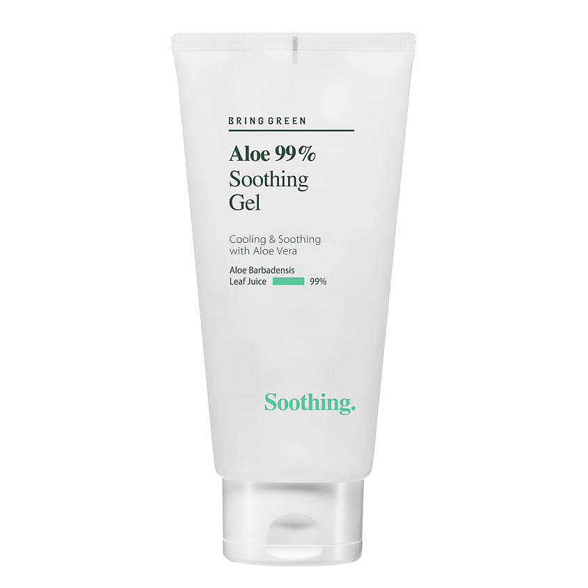Изображение товара BRING GREEN Гель для лица успокаивающий с алоэ 99% Aloe Soothing Gel, 300 мл