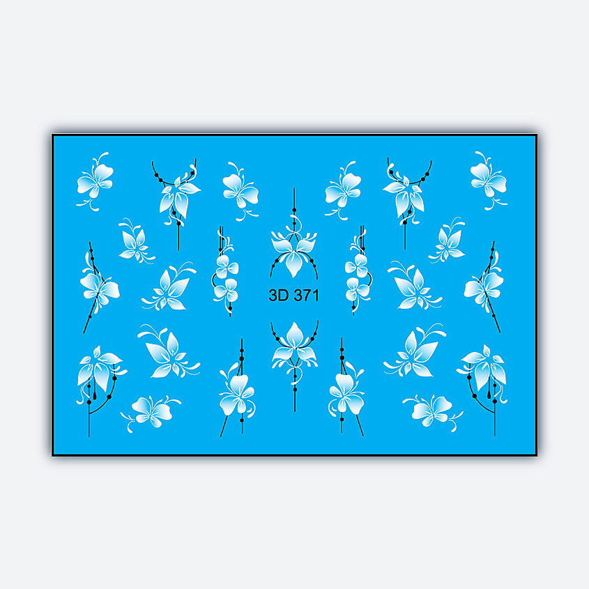 Изображение товара Объемный 3D слайдер дизайн Изящность для ногтей от Freedecor 1 шт.