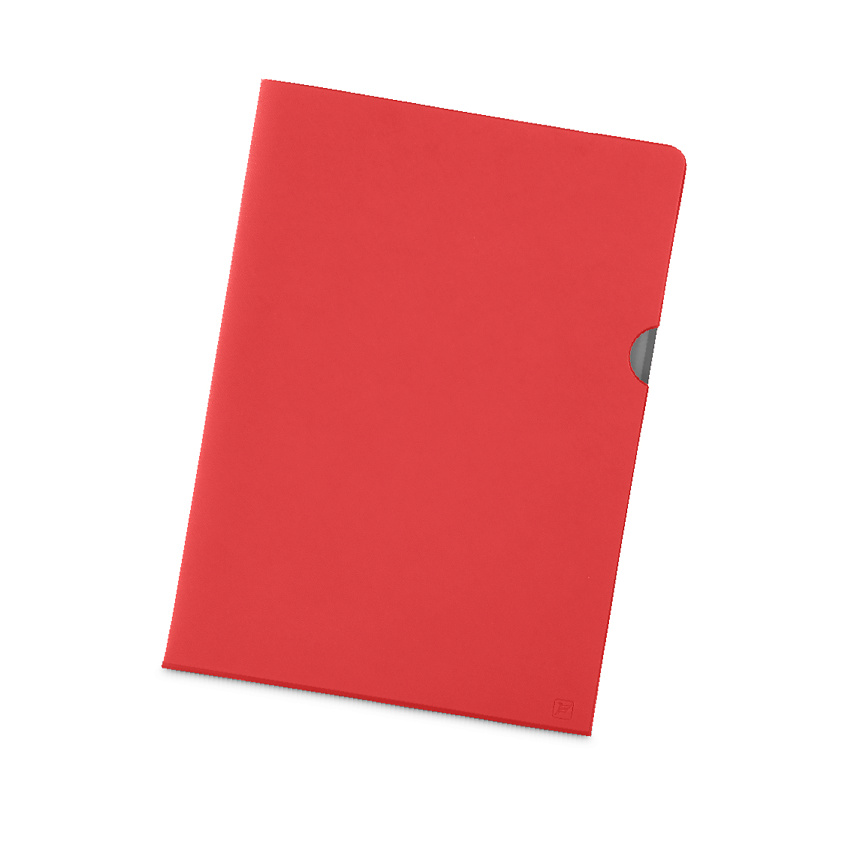 Изображение товара Папка-уголок из экокожи FLEXPOCKET красный для документов