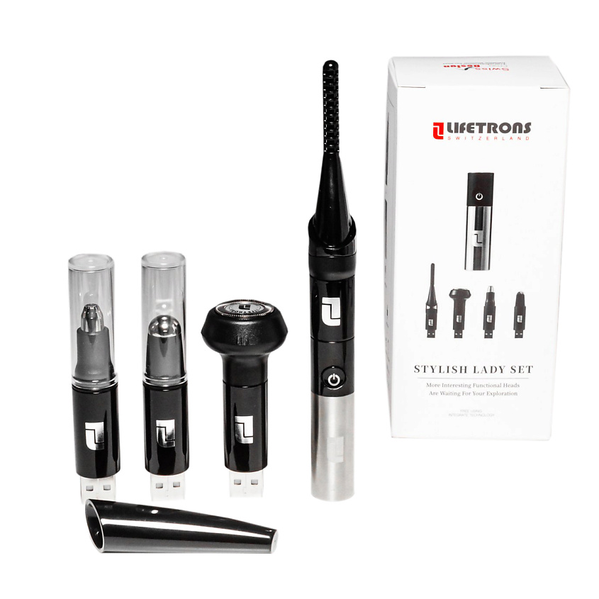 Изображение товара LIFETRONS Набор по уходу за кожей лица, тела, вокруг глаз MT-02A, Черный