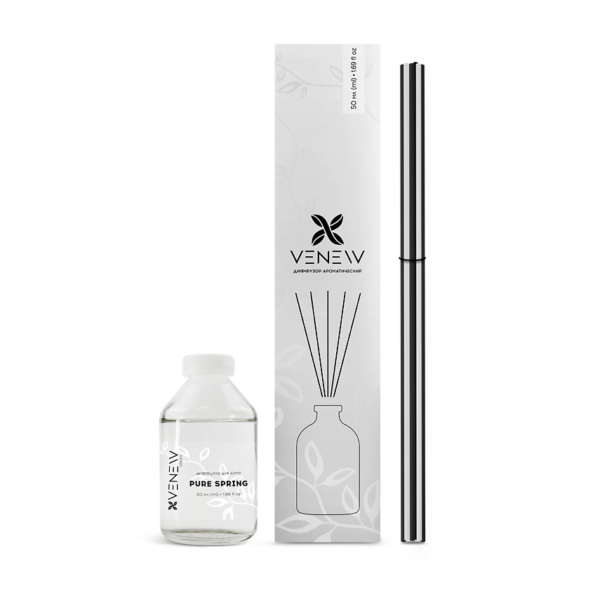 Изображение товара VENEW Диффузор ароматизатор для дома парфюм Pure spring, 50