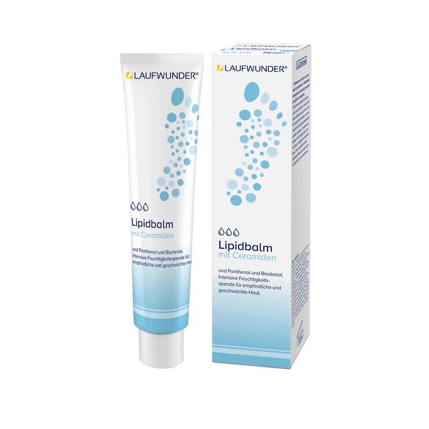 Изображение товара LAUFWUNDER Бальзам для ног с липидами и церамидами, 75 мл