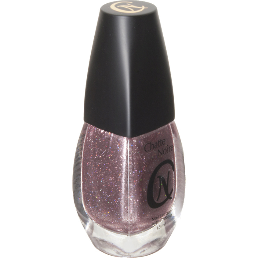 Изображение товара CHATTE NOIRE Лак для ногтей Блестки 2, тон 507 коричнево-розовый