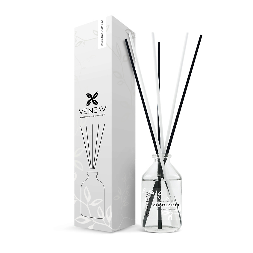 Изображение товара VENEW Crystal clean диффузор для дома ароматизатор стильный интерьерный декор