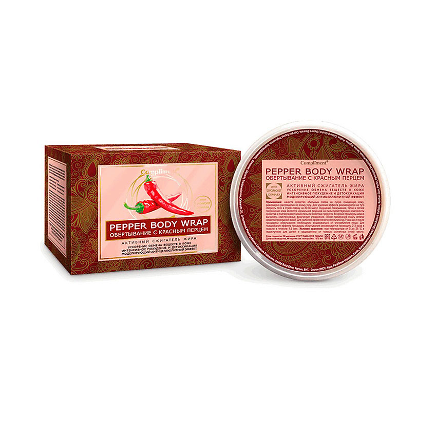 Изображение товара COMPLIMENT Обертывание с красным перцем, 475 мл