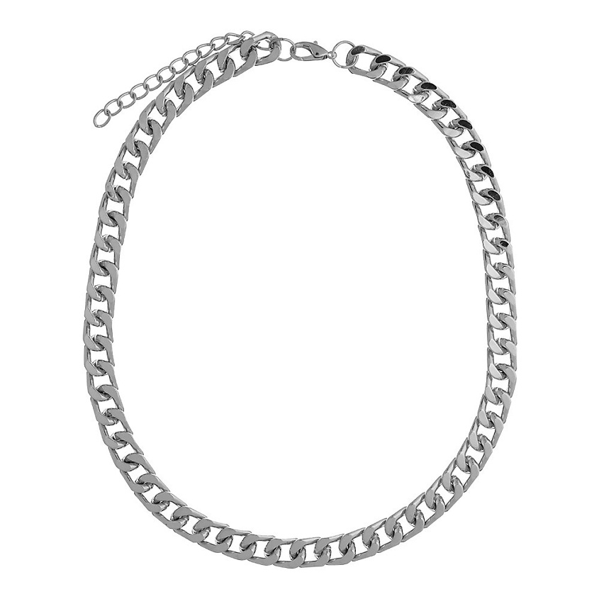 Изображение товара Серебристая цепь с панцирным плетением UVI JEWELLERY 45-50 см для женщин